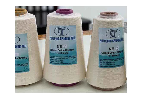 Sợi cotton Phú Cường